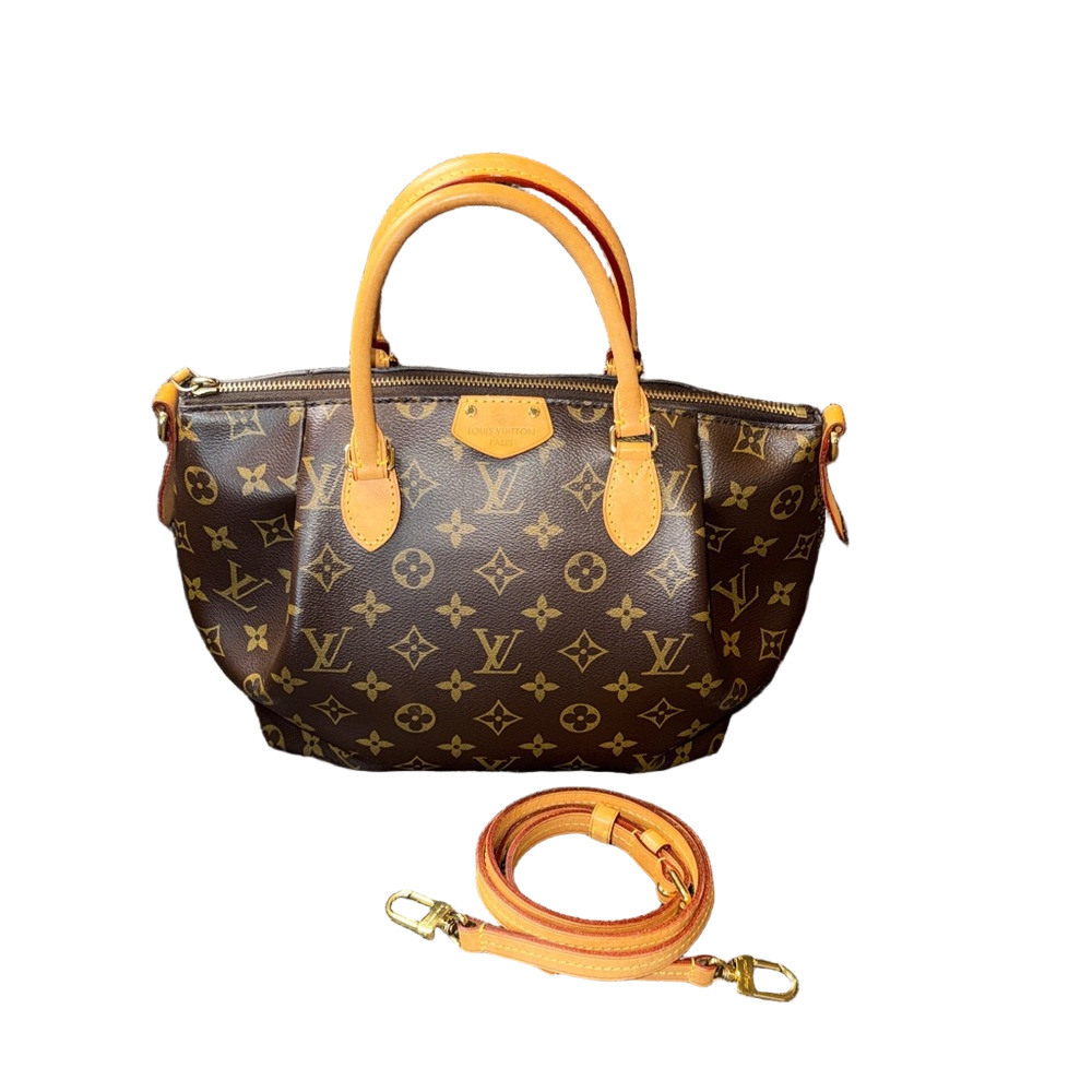 Louis Vuitton Turenne PM Monogram Crossbody Satchel Authentic